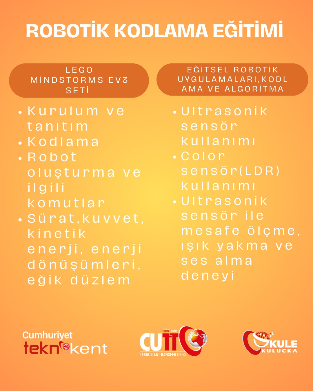 Kodlamayla robotik harikalar yaratmaya hazır mısınız?